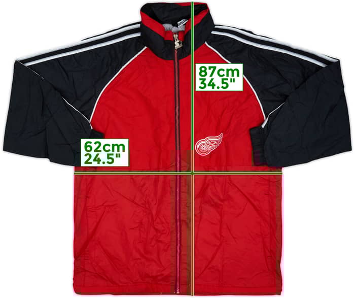 1990s Detroit Red Wings Starter Rain Coat - 8/10 - (L)