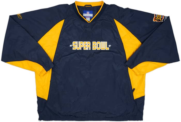 2004 Super Bowl XXXVIII Reebok Pullover Windbreaker Jacket - 9/10 - (XXL)