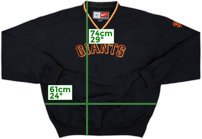 2004 San Francisco Giants Nike Shell Top - 8/10 - (L)