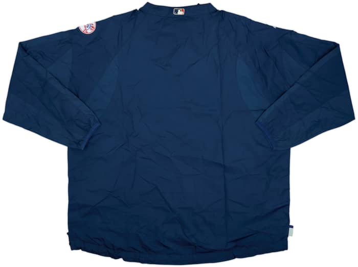 2014 New York Yankees Majestic 1/4 Zip Training Jacket - 8/10 - (4XL)