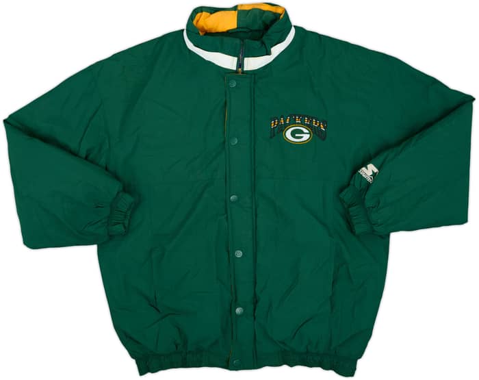 1990s Green Bay Packers Starter Rain Coat - 6/10 - (L)