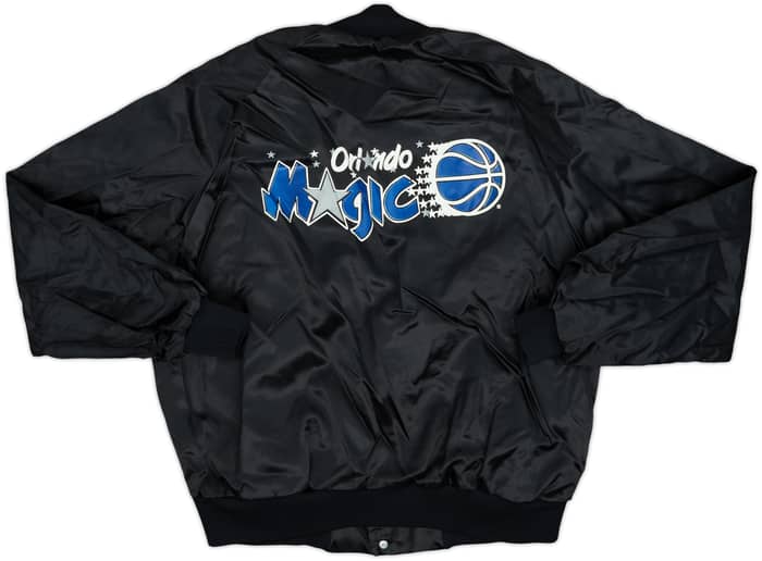 1990s Orlando Magic Chalk Line Satin Varsity Jacket - 8/10 - (L)