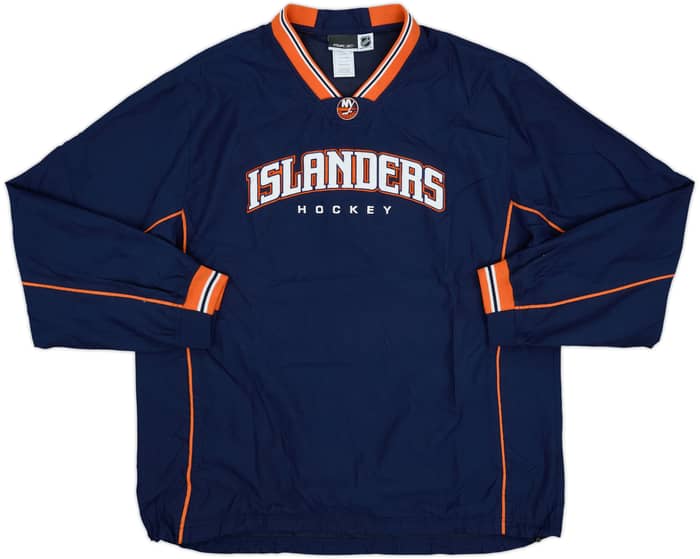 2007-08 New York Islanders Reebok Pullover Jacket - 8/10 - (L)