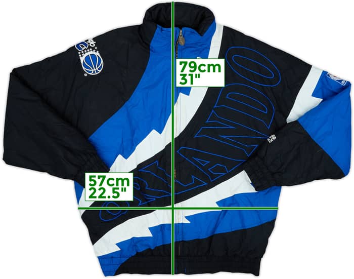 1990s Orlando Magic Lee Sport Rain Coat - 7/10 - (M)