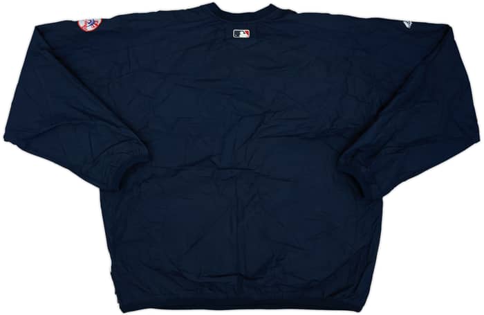 2000s New York Yankees Majestic Authentic 1/4 Zip Training Jacket - 9/10 - (L)
