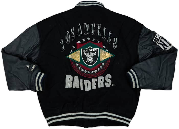 1991 Los Angeles Raiders Campri Teamline Varsity Jacket - 8/10 - (L)