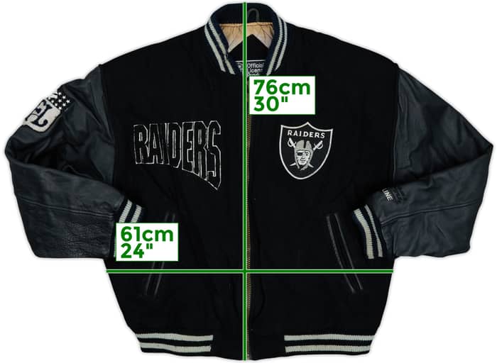 1991 Los Angeles Raiders Campri Teamline Varsity Jacket - 8/10 - (L)