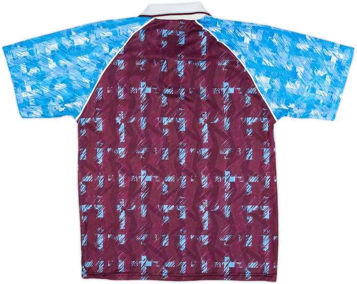 1991-93 Burnley Home Shirt - 8/10 - (L)