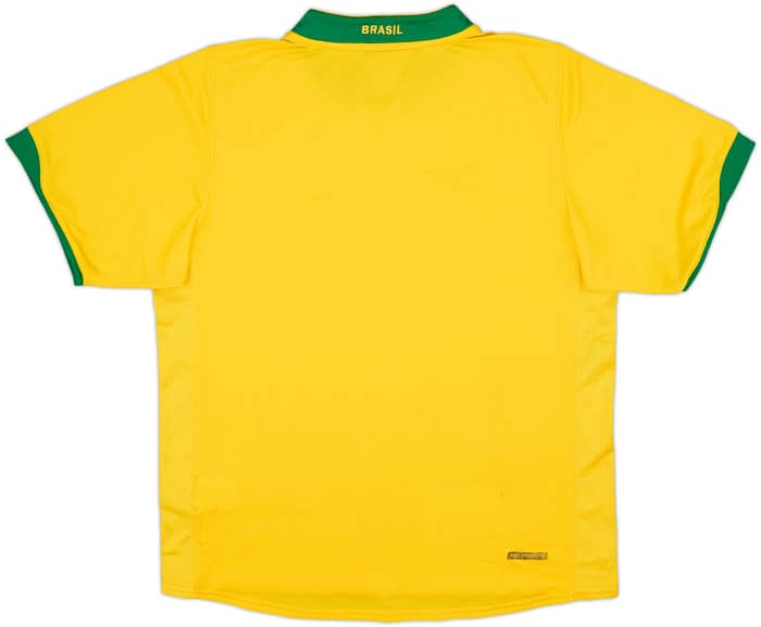 Camiseta de local de Brasil 2006-08 - 7/10 - (Mujeres M)