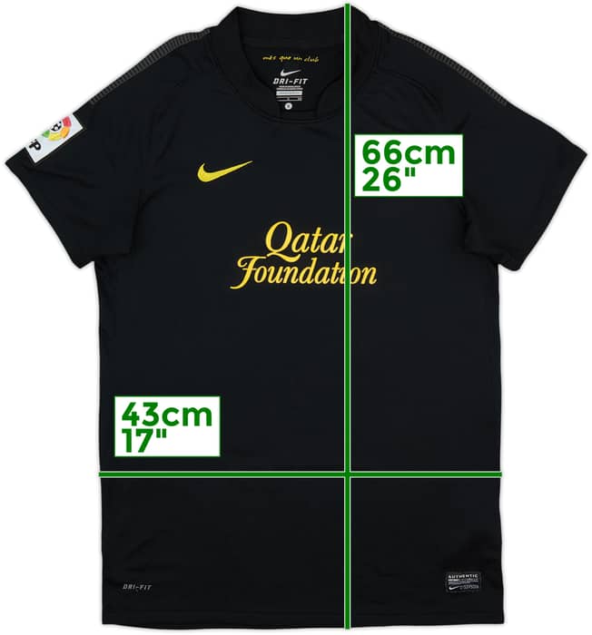 2011-12 Barcelona Away Shirt - 7/10 - (Women's S)