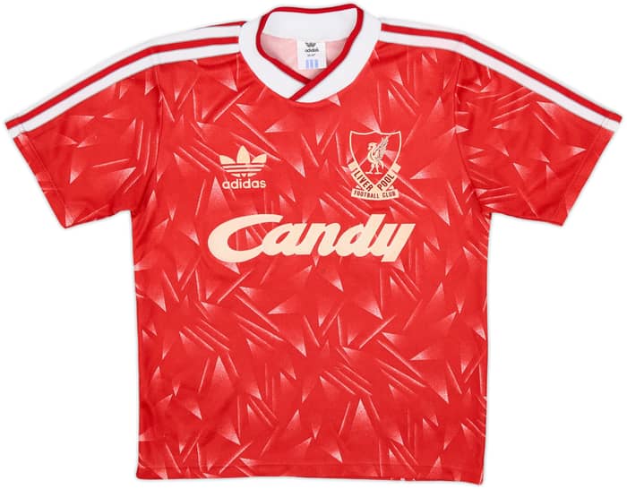 1989-91 Liverpool Local Camiseta - 7/10 - (M.Boys)