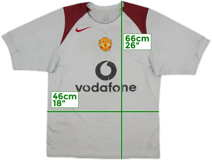 2004-05 Manchester United Nike Training Shirt - 5/10 - (S)