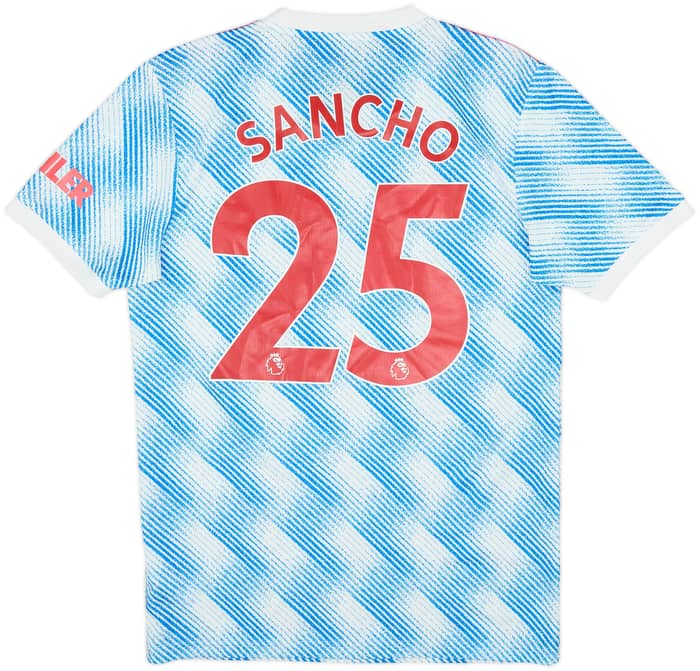 2021-22 Manchester United Camiseta Visitante Sancho #25 - 9/10 - (S)