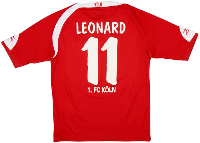 2009-10 FC Koln Home Shirt Leonard #11 - 7/10 - (XL.Boys)