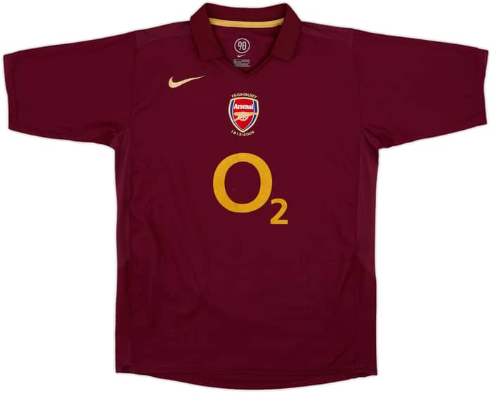 2005-06 Arsenal Home Shirt Henry #14 - 7/10 - (XL.Boys)