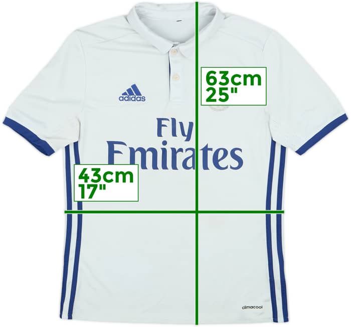2016-17 Real Madrid Camiseta de local - 4/10 - (S)
