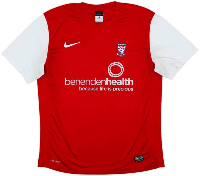 Camiseta de local del York City 2013-14 - 5/10 - (L)