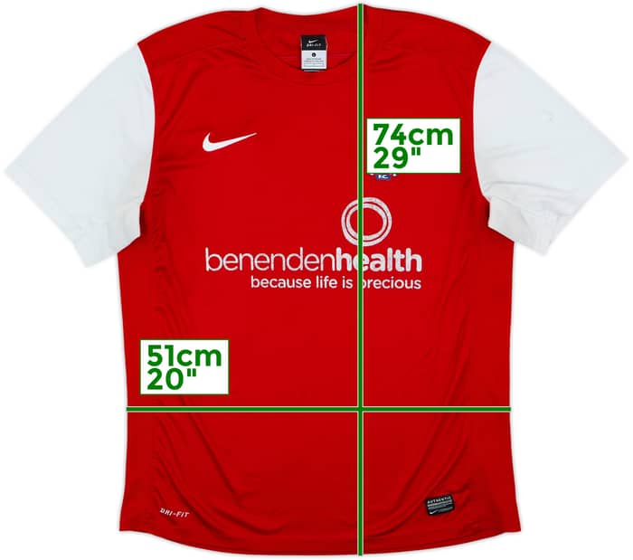 Camiseta de local del York City 2013-14 - 5/10 - (L)