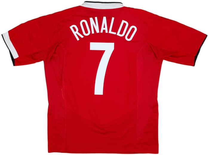 2004-06 Manchester United Home Shirt Ronaldo #7 - 5/10 - (M)