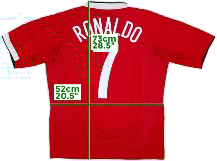 2004-06 Manchester United Home Shirt Ronaldo #7 - 5/10 - (M)