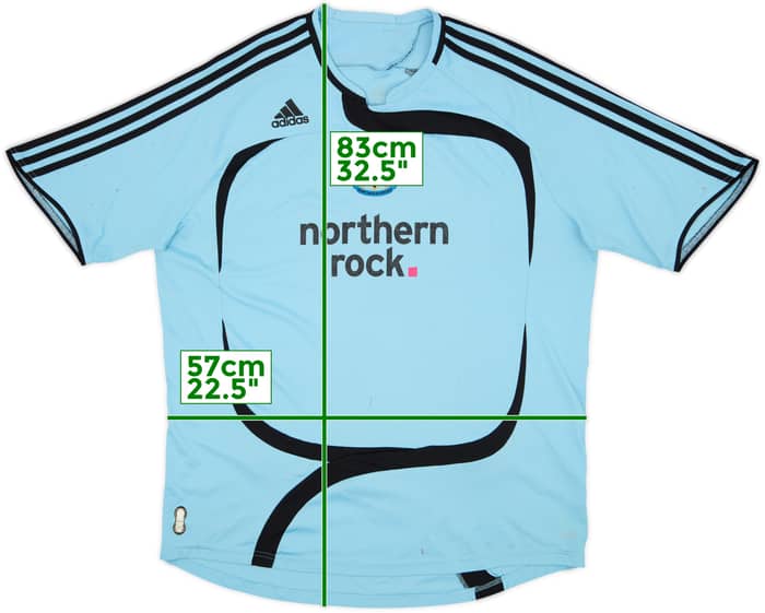 2007-08 Newcastle Away Shirt - 4/10 - (XL)