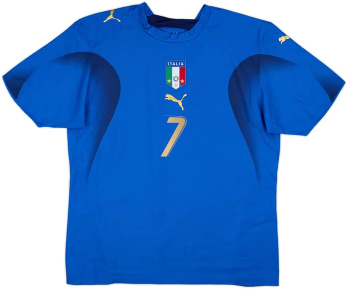 2006 Italy Home Shirt Del Piero #7 - 7/10 - (L)