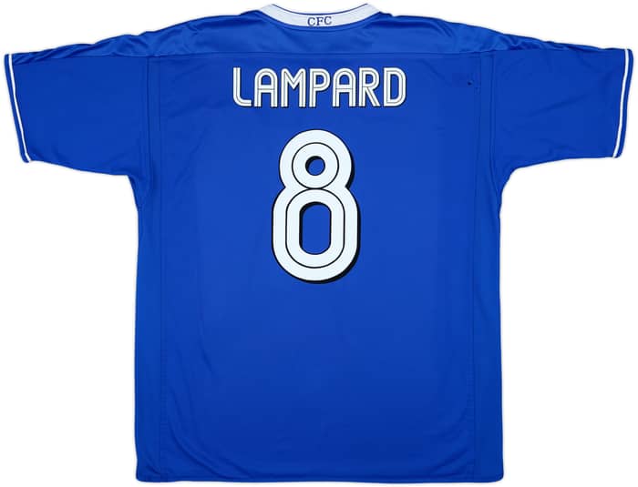 2003-05 Chelsea Home Shirt Lampard #8 - 6/10 - (XL)
