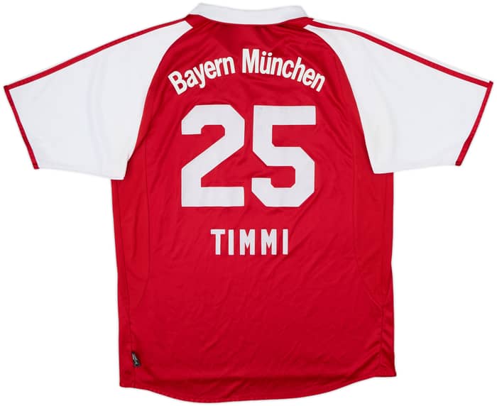 2003-04 Bayern Munich Home Shirt Timmi #25 - 7/10 - (L)