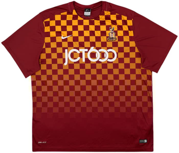 2015-16 Bradford City Home Shirt - 7/10 - (XXL)