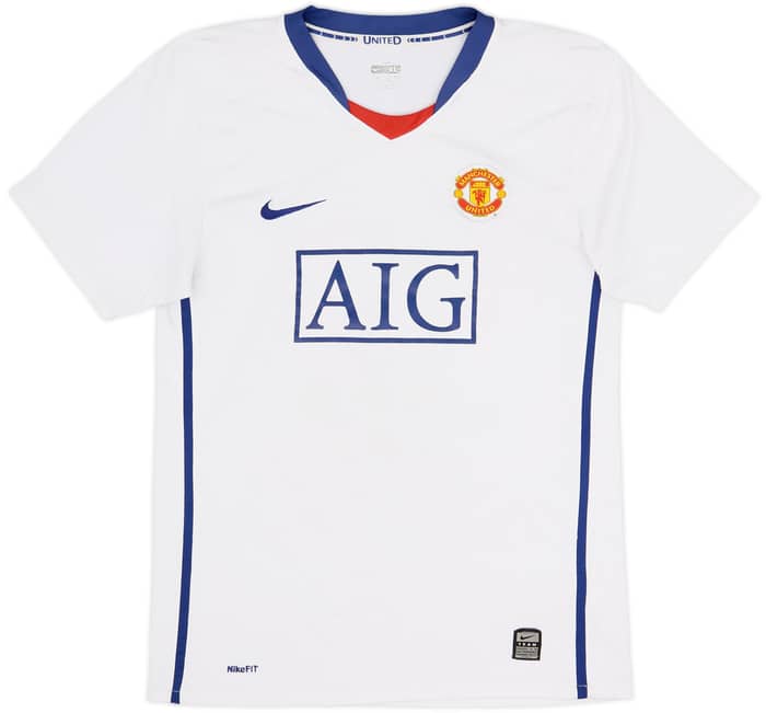 2008-10 Manchester United Away Shirt Ronaldo #7 - 6/10 - (XL.Boys)