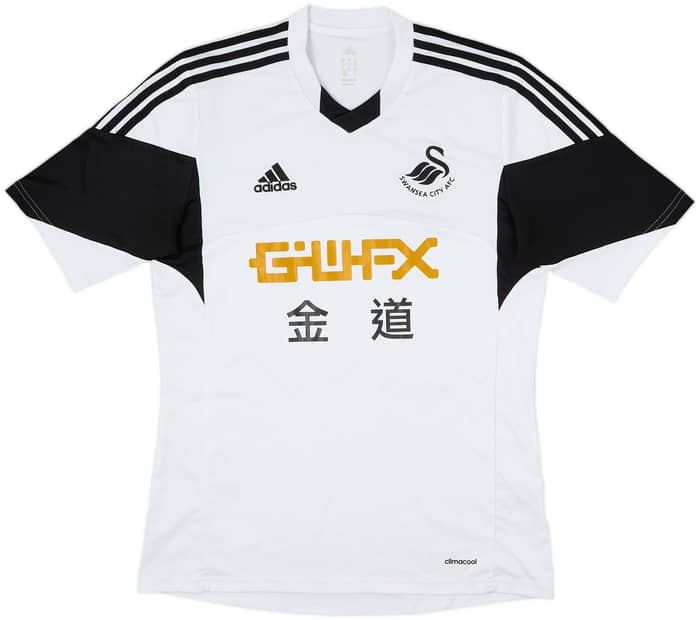 2013-14 Swansea Home Shirt Wilfried #10 - 6/10 - (M)