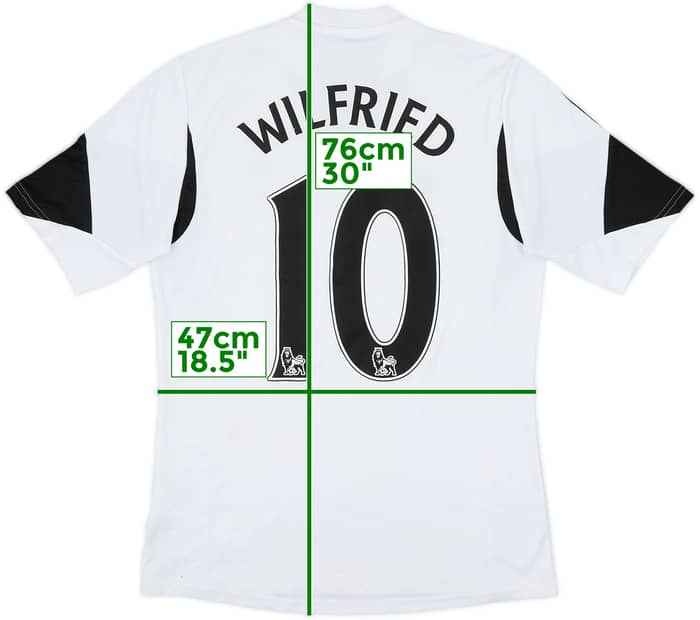 2013-14 Swansea Home Shirt Wilfried #10 - 6/10 - (M)