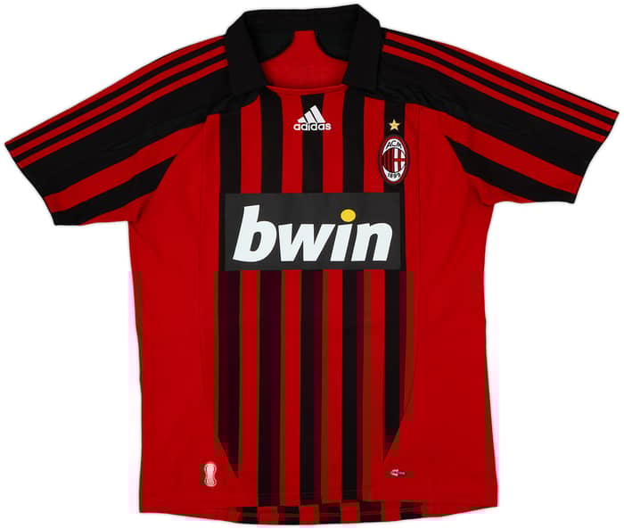 2007-08 AC Milan Home Shirt Kaka #22 - 8/10 - (M)