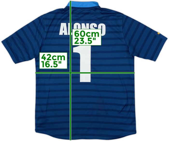 2012-13 France Home Shirt Alonso #1 - 8/10 - (M.Boys)