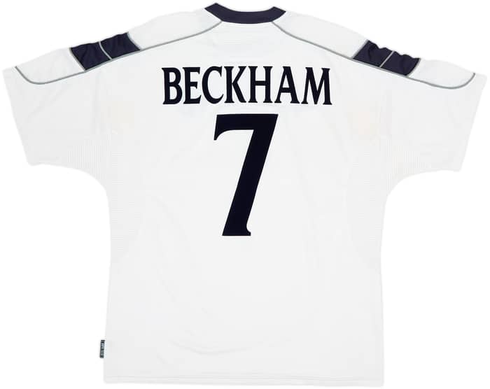 2000-01 Manchester United Away Shirt Beckham #7 - 7/10 - (XL)
