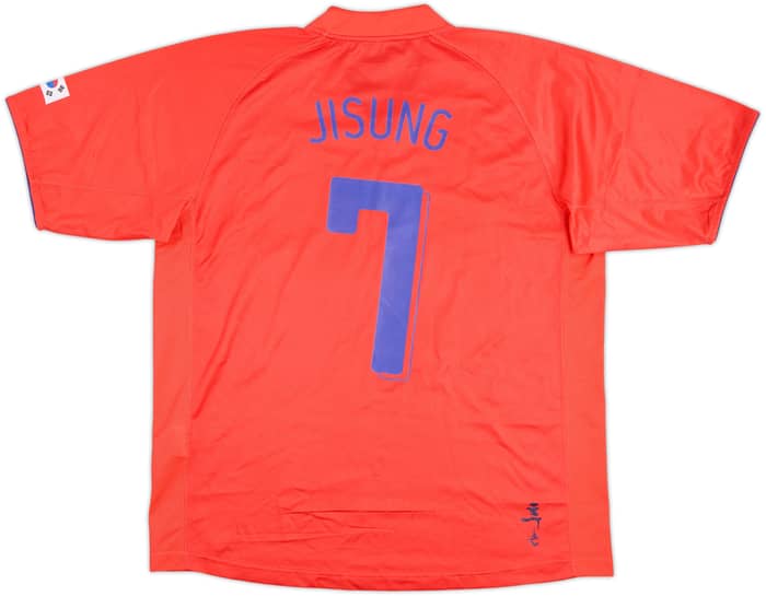 2006-08 South Korea Home Shirt Ji Sung #7 - 6/10 - (XL)