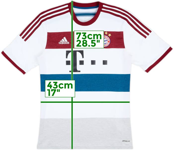 2014-15 Bayern Munich Away Shirt - 4/10 - (M)