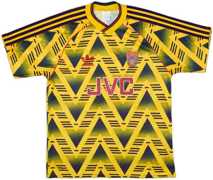 1991-93 Arsenal Away Shirt - 8/10 - (M)