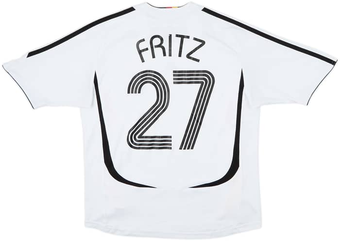 2005-07 Germany Home Shirt Fritz #27 - 8/10 - (M.Boys)