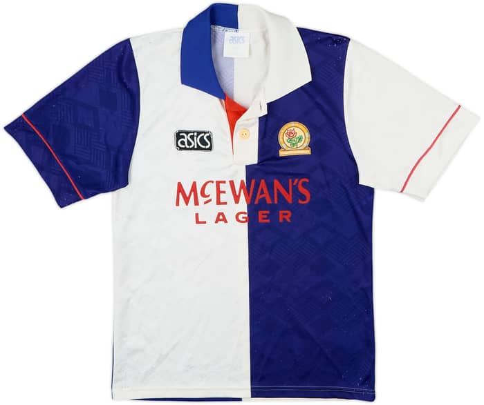 1992-94 Blackburn Rovers Home Shirt - 4/10 - (L.Boys)