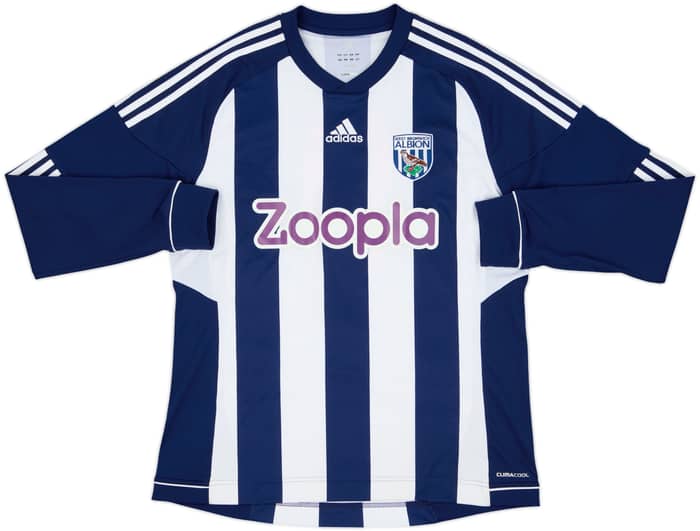 2012-13 West Brom Home L/S Shirt #9 - 8/10 - (L)