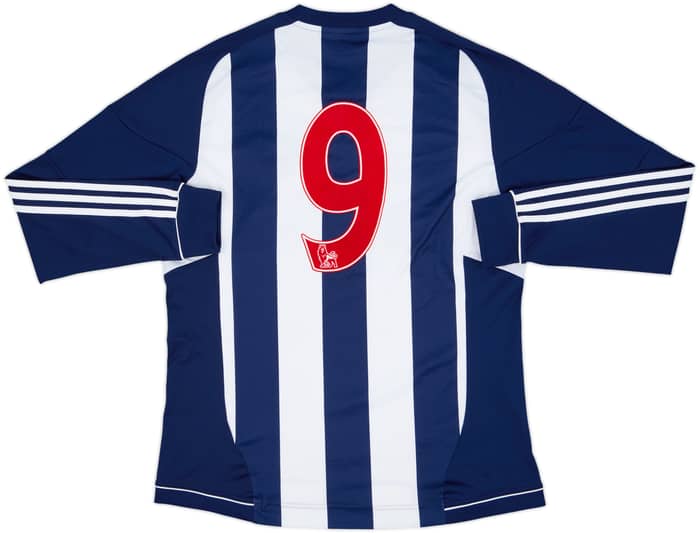 2012-13 West Brom Home L/S Shirt #9 - 8/10 - (L)