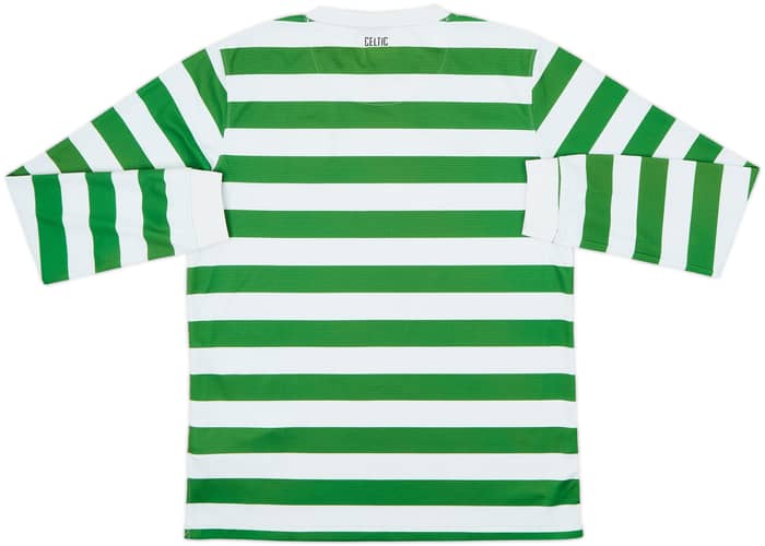 2012-13 Celtic '125th Anniversary' Home L/S Shirt - 9/10 - (L.Boys)