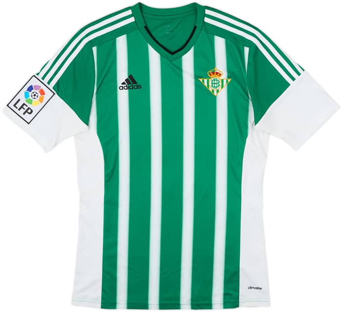 2015-16 Real Betis Home Shirt - 4/10 - (S)