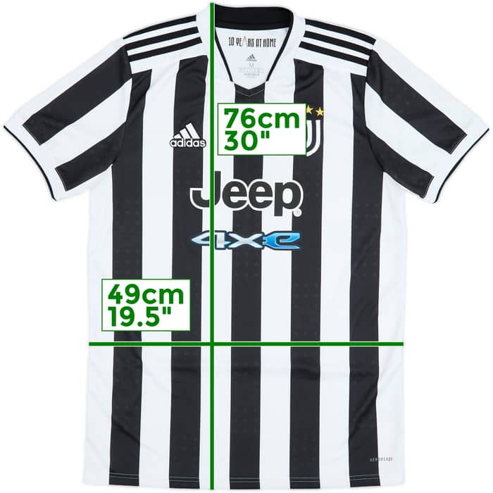 2021-22 Juventus Home Shirt - 8/10 - (M)