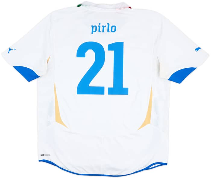 Camiseta de visitante de Italia 2010-12 Pirlo #21 - 5/10 - (XXL)
