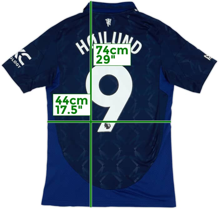 2024-25 Manchester United Away Shirt Hojlund #9 - 10/10 - (S)