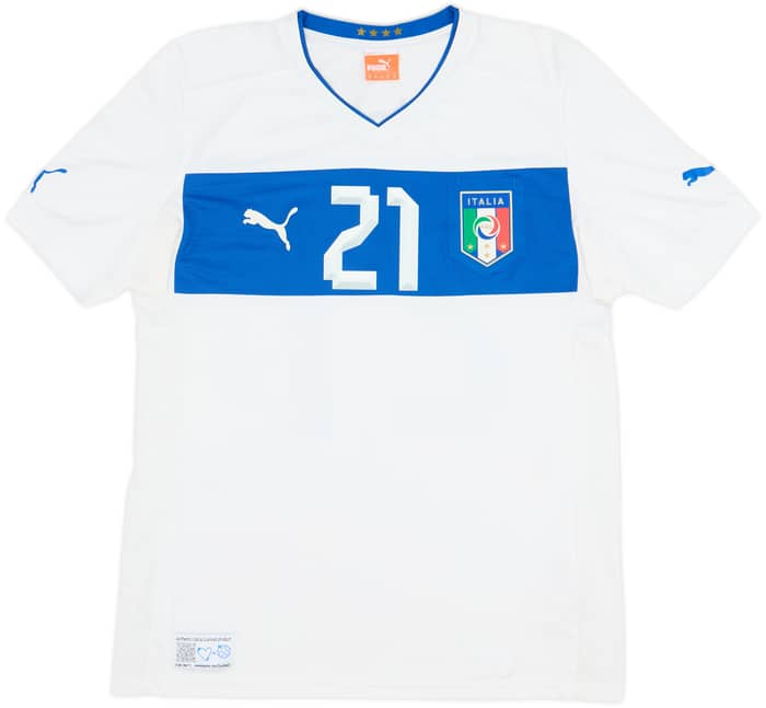 2012-13 Italy Away Shirt Pirlo #21 - 9/10 - (M)