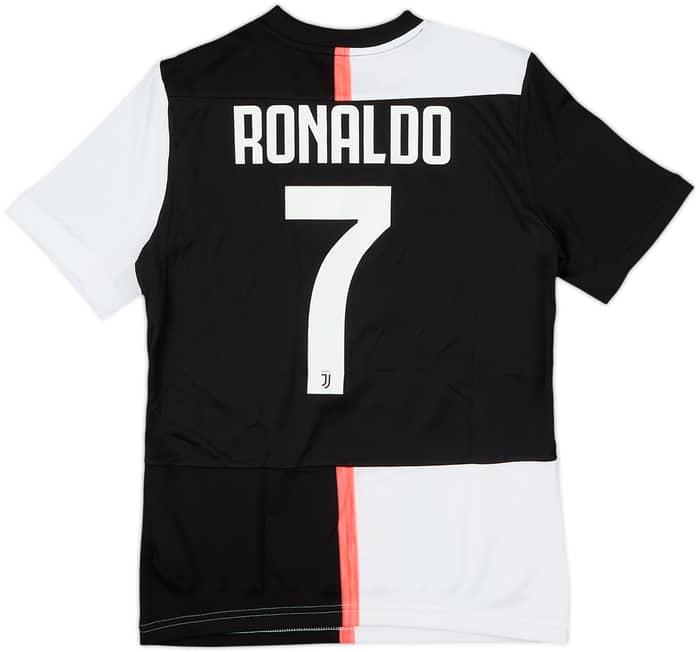 2019-20 Juventus Home Shirt Ronaldo #7 - 9/10 - (M.Boys)