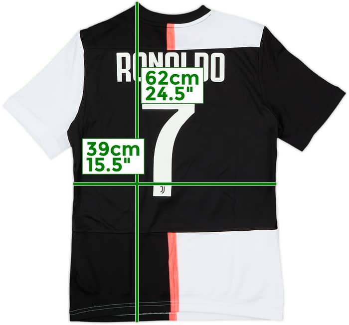 2019-20 Juventus Home Shirt Ronaldo #7 - 9/10 - (M.Boys)